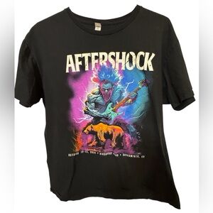 Aftershock Rock Festival Sacramento CA 2024 Men’s L T-Shirt Slayer Pantera